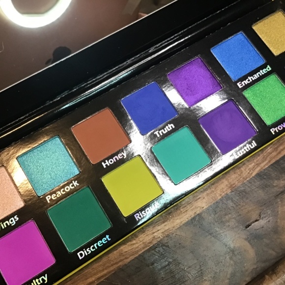 Pinky rose “exotic peacock eyeshadow pallet - Picture 6 of 8